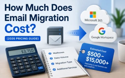 How Much Does Email Migration Cost? (2026 Pricing Guide)