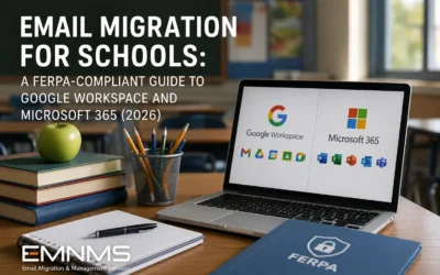 Email Migration for Schools: FERPA-Compliant Guide (2026) | EMNMS