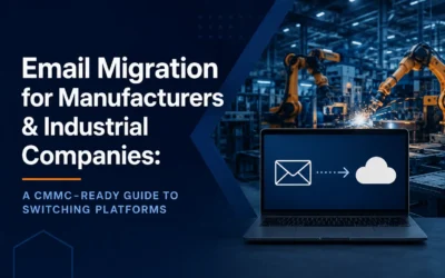 Email Migration for Manufacturers & Industrial Companies: A CMMC-Ready Guide to Switching Platforms